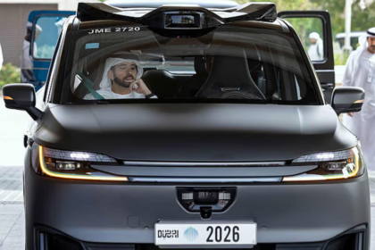 Dubai autonomous taxis RT6