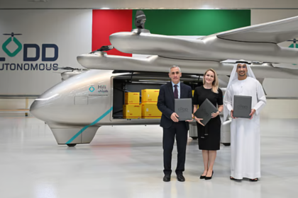 DHL Hili drone trial UAE