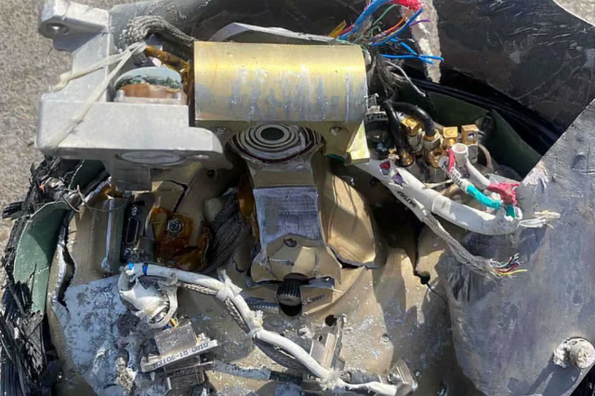 UAE aerial interception debris warning