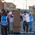 UAE roadside iftar distribution