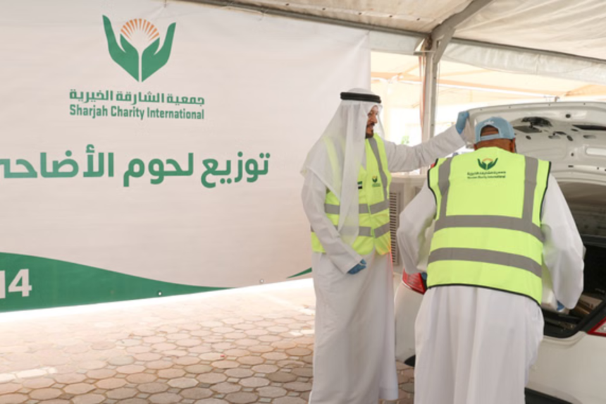 Sharjah Charity Eid meat distribution