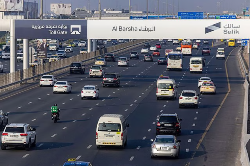 Salik Dubai traffic
