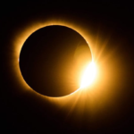 Rare solar eclipse