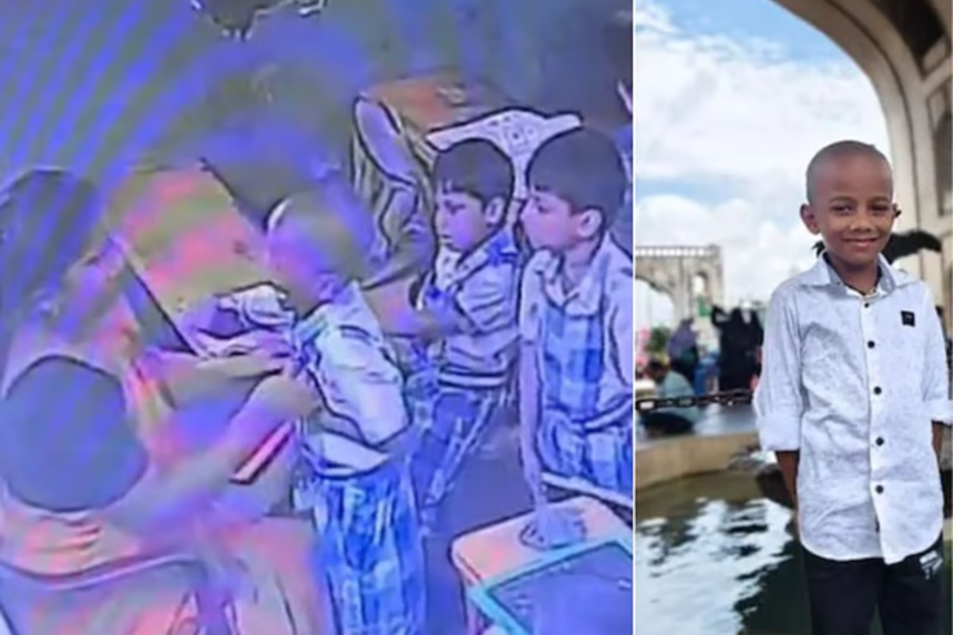 Visakhapatnam school teacher slap incident