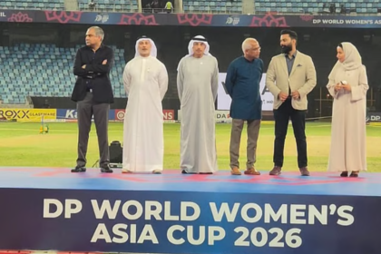 India women Asia Cup trophy