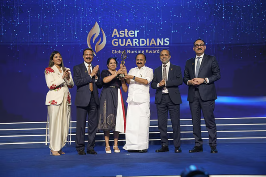 Agimol Pradeep Aster Guardians Global Nursing Award
